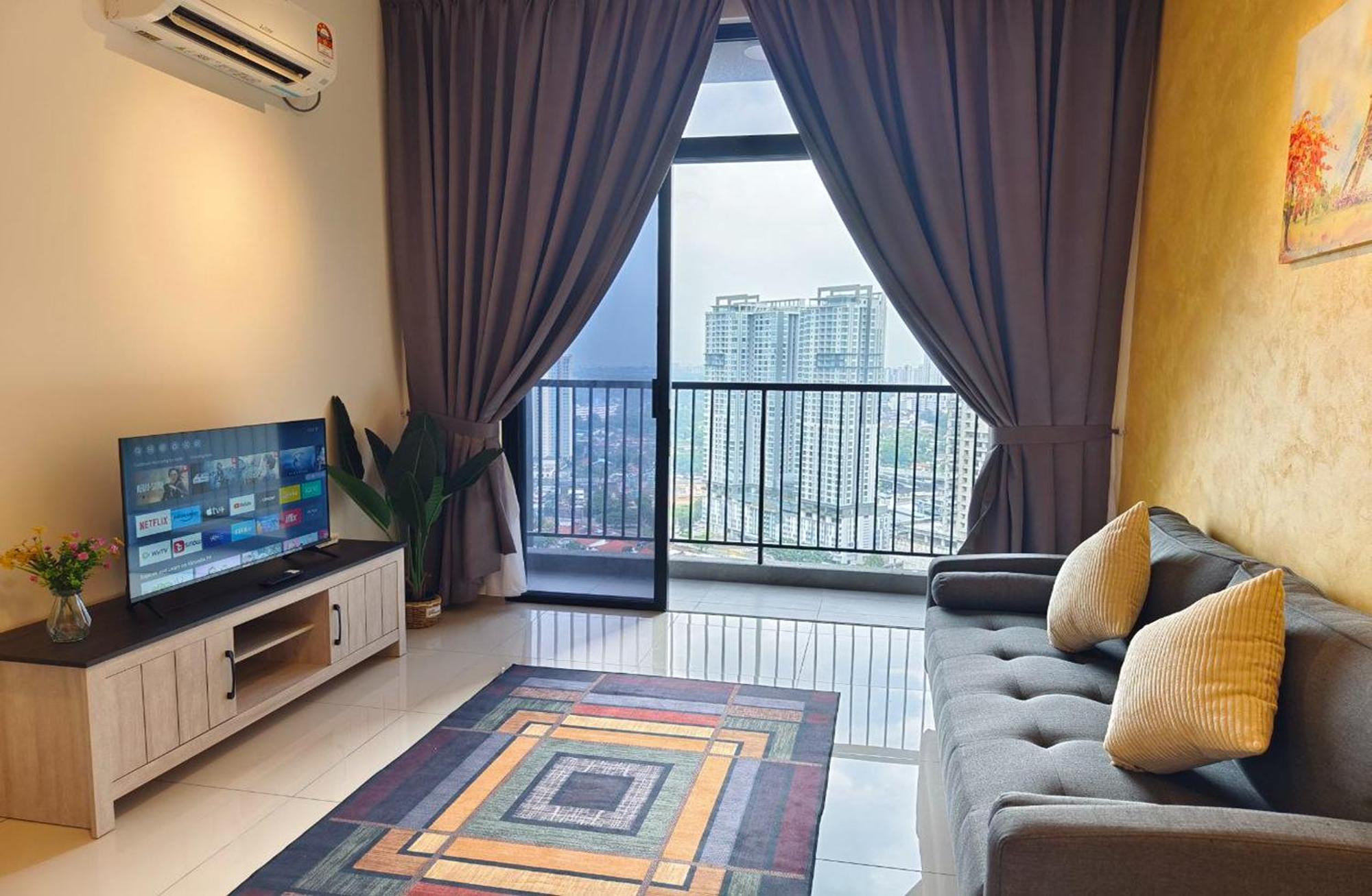 Apartamento Twin Tower Johor Bahru By Glex Exterior foto